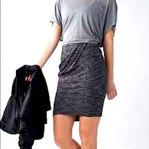 Heathered Grey Lululemon Skirt